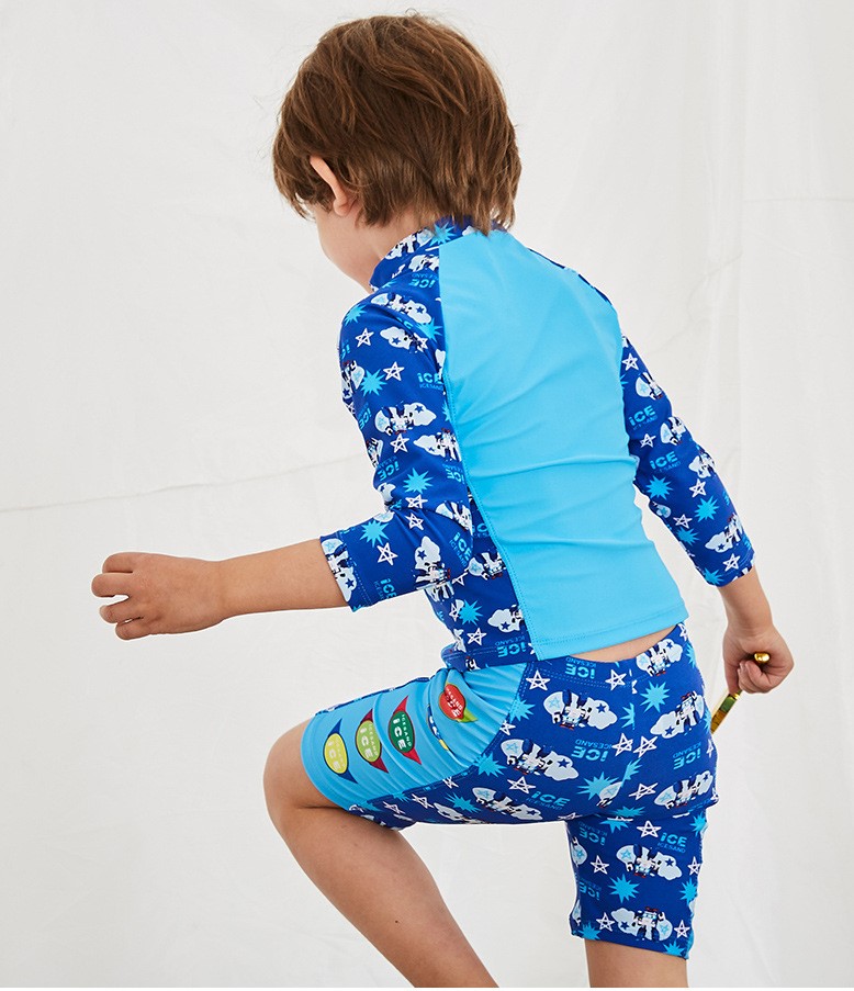 ชุดว่ายน้ำแยกชิ้น ลายโรโบคาร์โพลี ไซส์ M