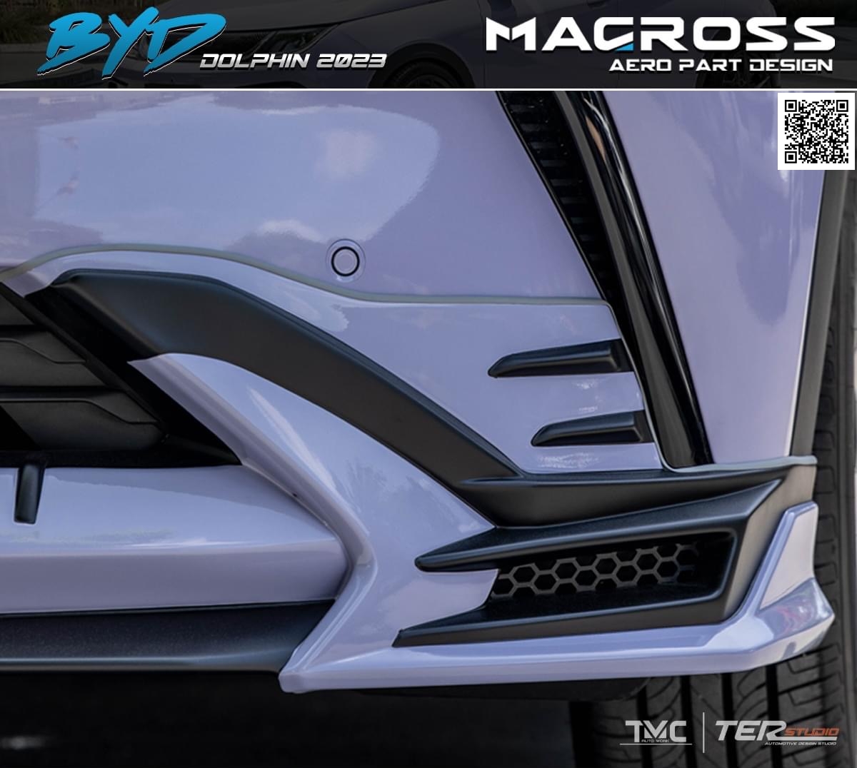 ชุดแต่งสเกิร์ตรอบคัน BYD DOLPHIN | MACROSS