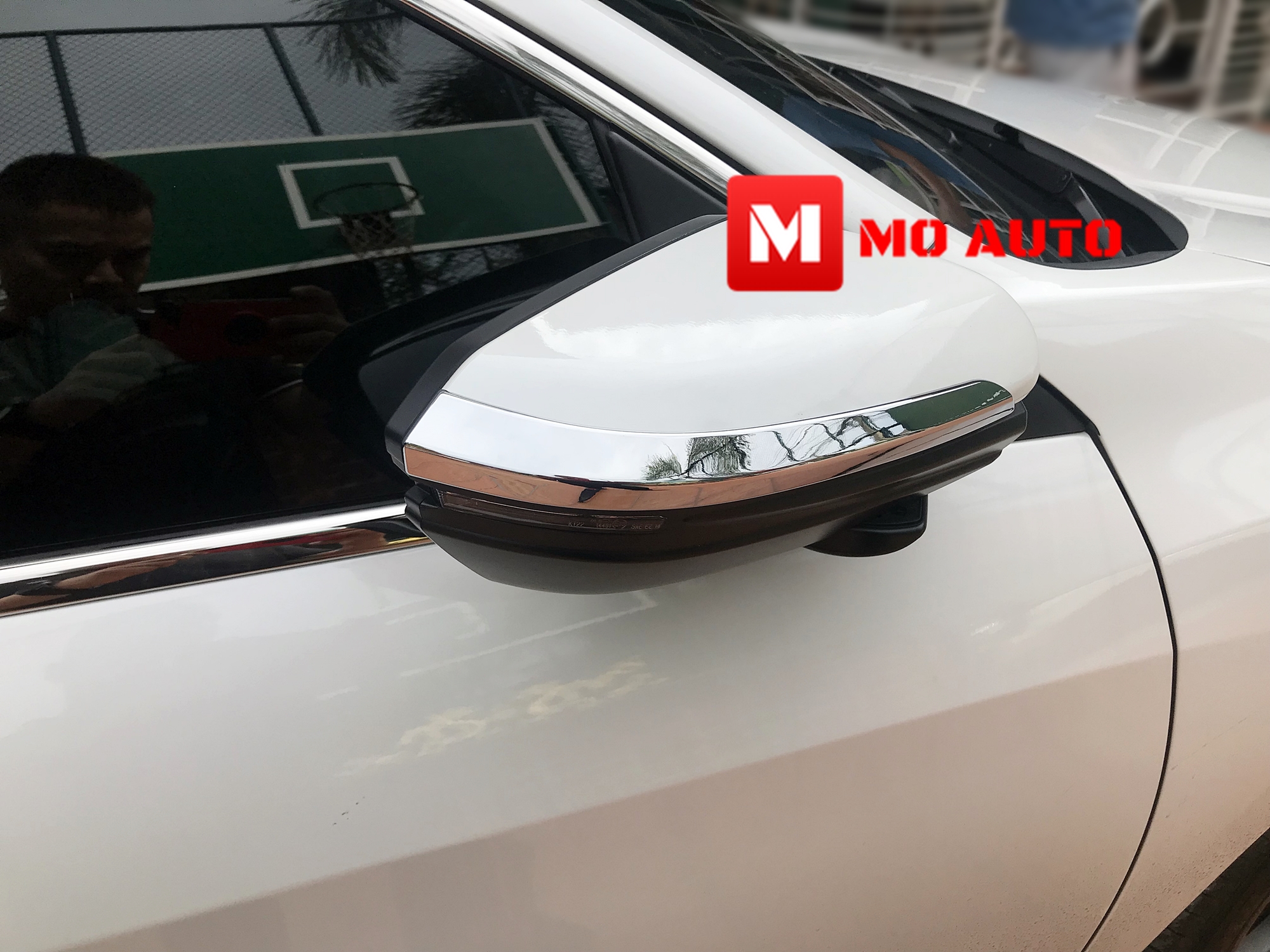 คิ้วกระจกมองข้างโครเมียม CIVIC FC/FK