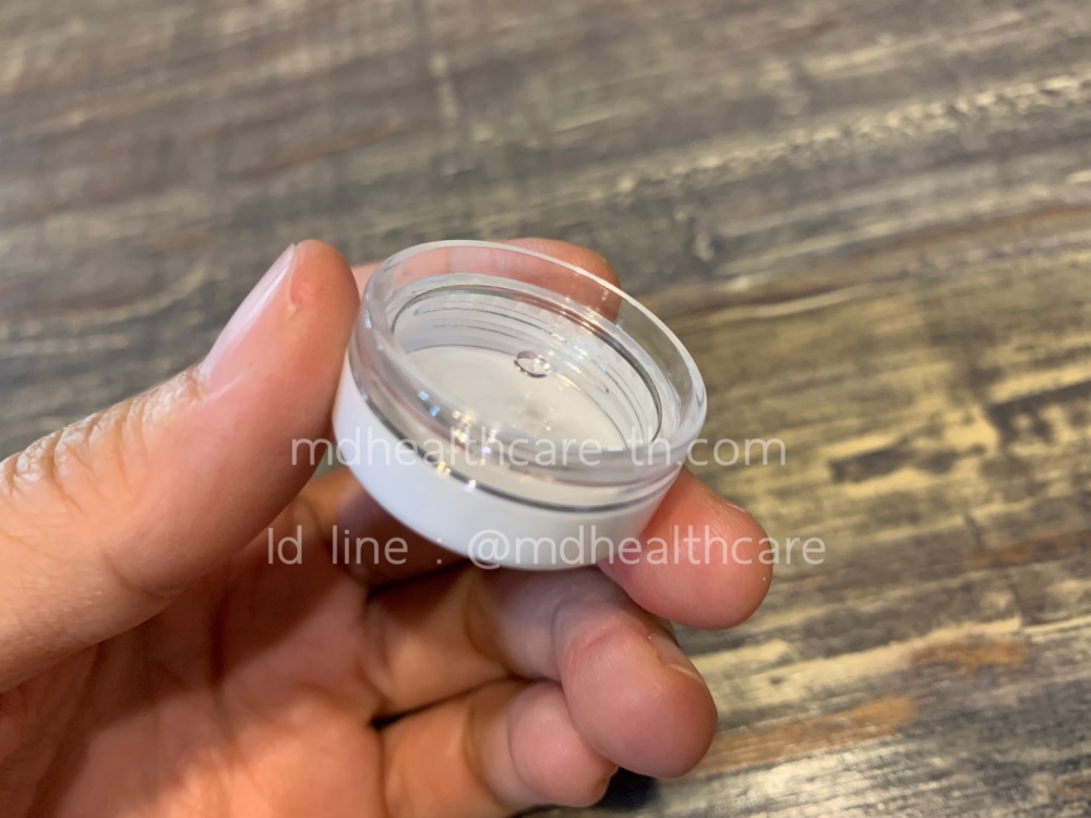 ตลับครีม 2กรัม ฐานกลม (10ชิ้น/ชิ้นละ2บาท)