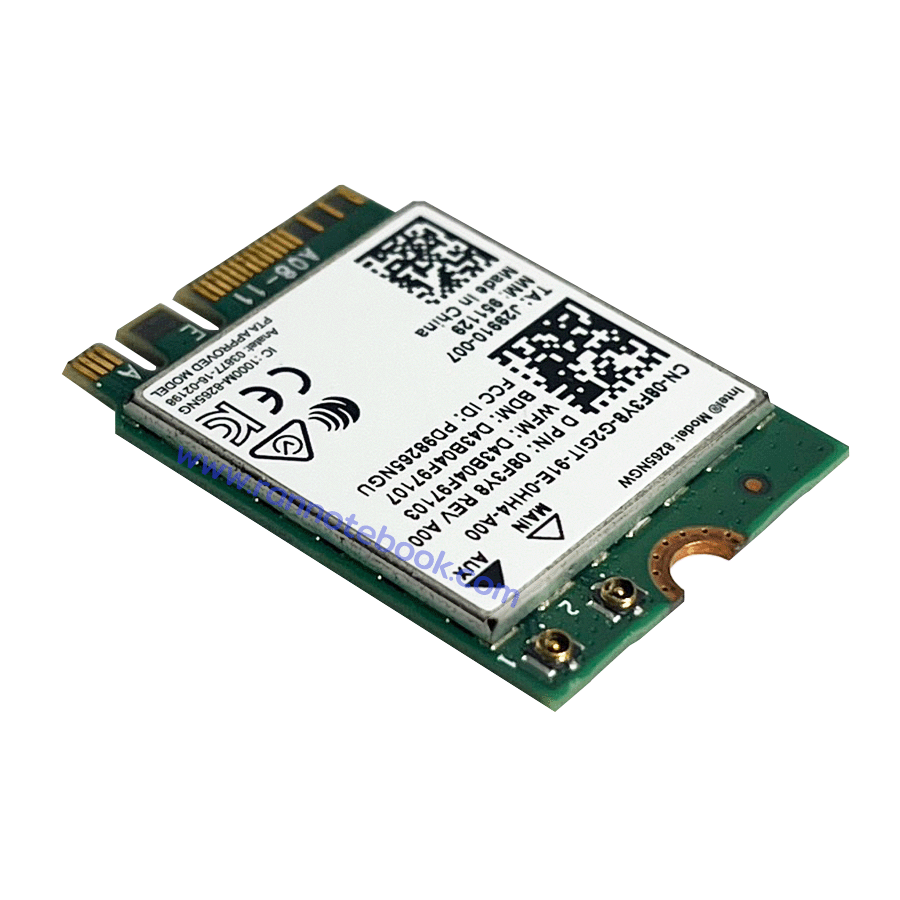 การ์ดไวไฟโน๊ตบุ๊ค Dell Latitude 3470 8F3Y8 แท้ รับประกันสินค้า Dell Thailand