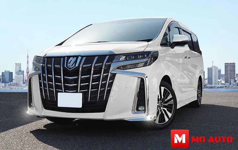 คิ้วขอบกันชนหน้าด้านข้าง ALPHARD MC