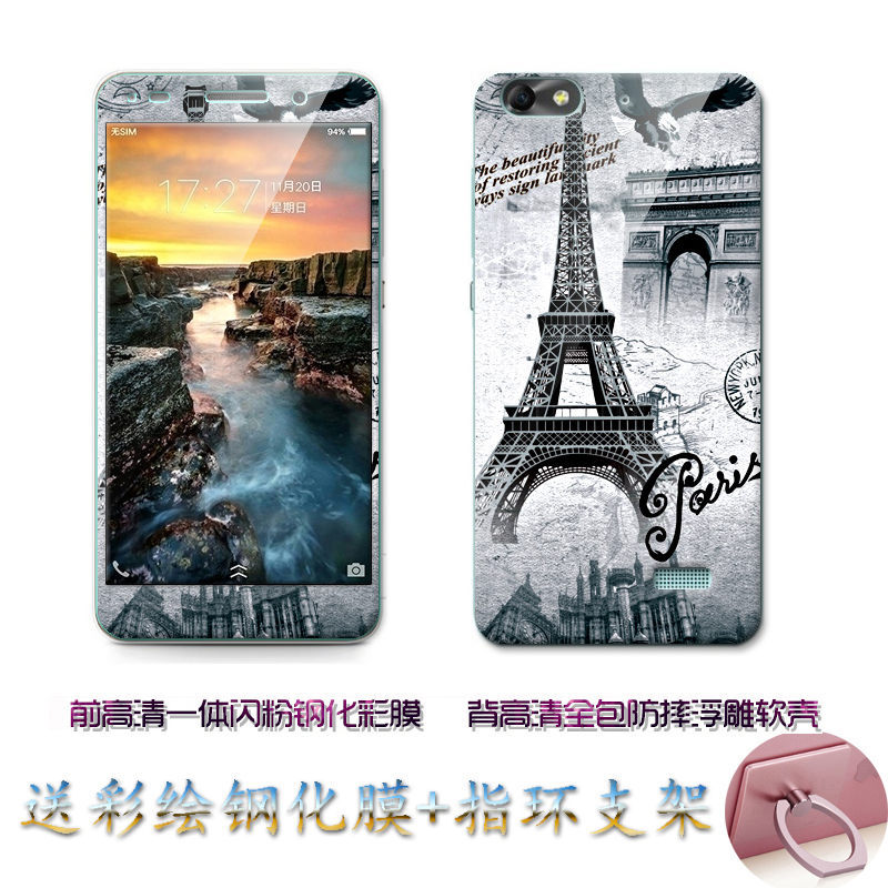 Case Huawei G-Play Mini / Pre-orde * เคส TPU ลายการ์ตูนน่ารักๆ + กระจกนิรภัย *