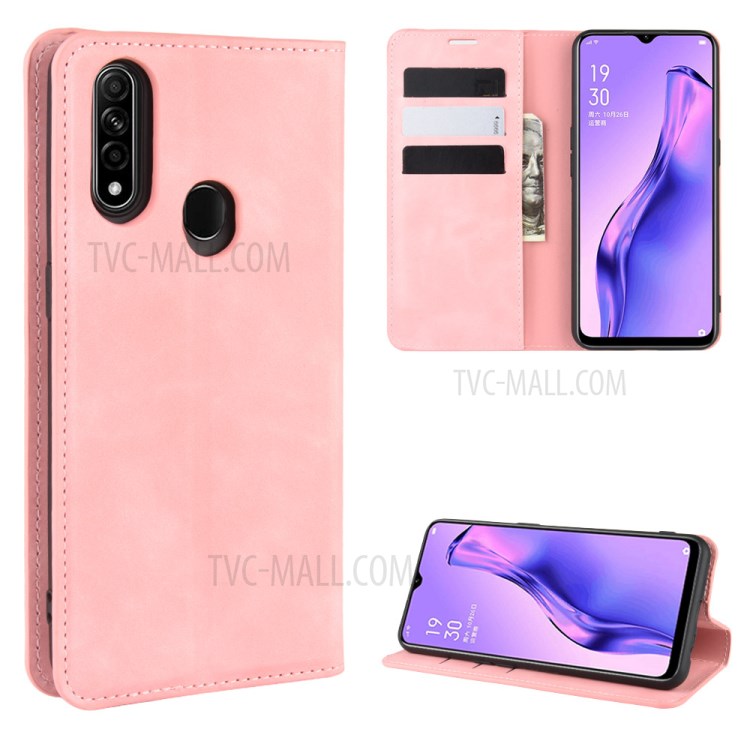 Case OPPO A31 / Pre-order * เคสปกกระเป๋าหนัง Silky Touch ช่อง Wallet ด้านในสำหรับการ์ดและที่เก็บเงินสด *