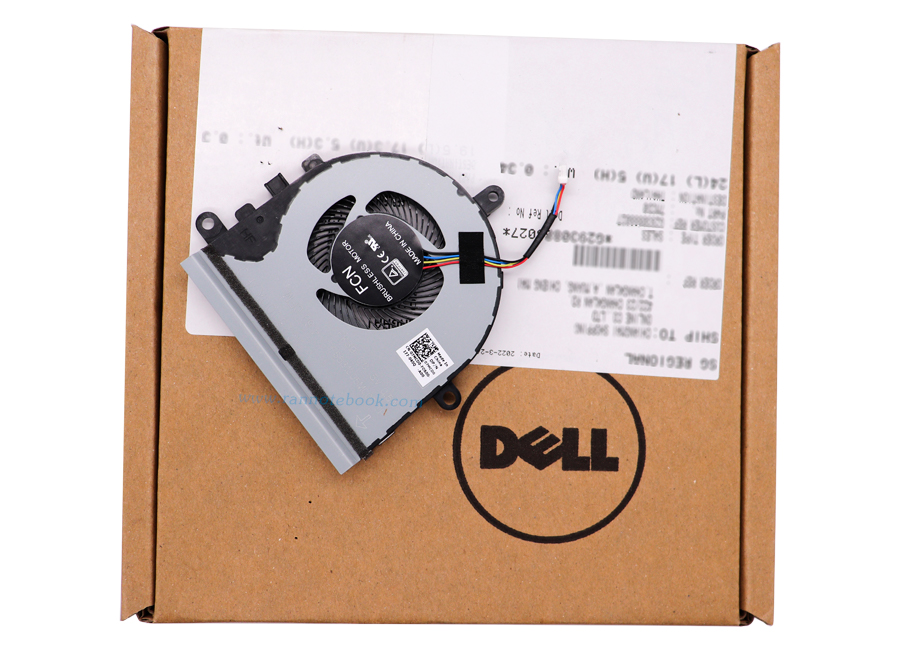 พัดลม CPU Dell Inspiron 5593 ราคา พิเศษ พัดลม ซีพียู โน๊ตบุ๊ค Dell 5593 CPU Fan Dell Inspiron 5593 แท้ ตรงรุ่น ประกันศูนย์ Dell Thaiand