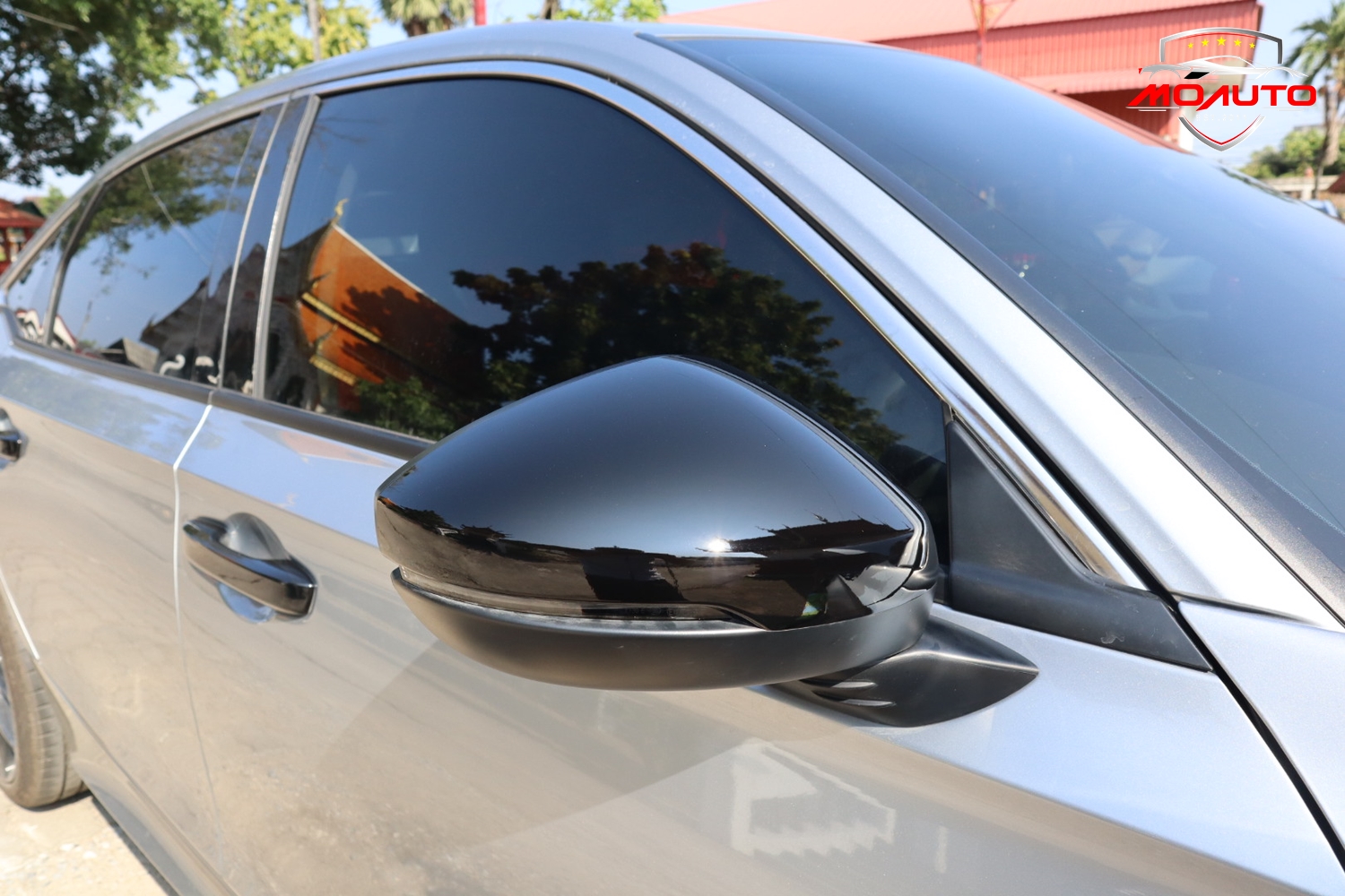 ฝากระจกมองข้างดำเงา RS แท้ศูนย์ CIVIC FE