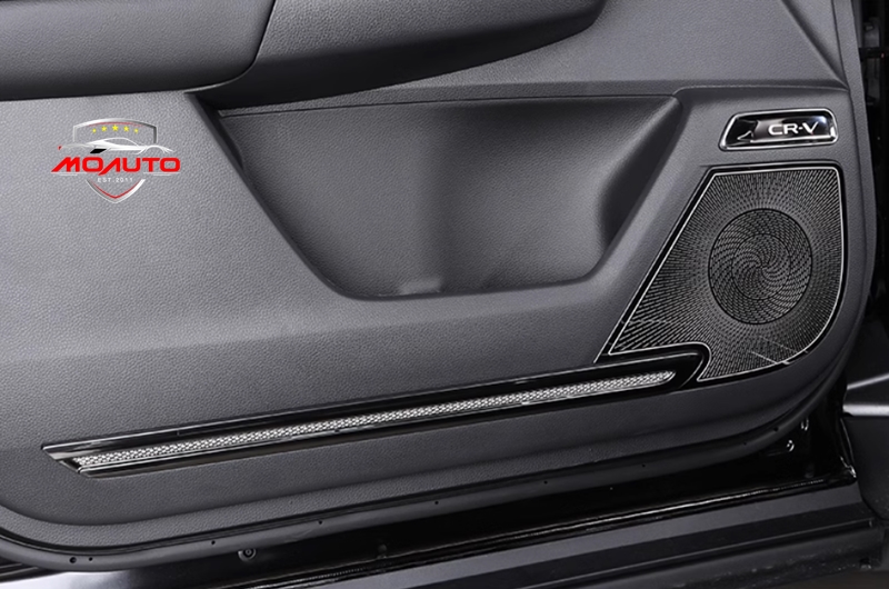 ครอบสแตนเลทดำเงาภายใน CR-V G6