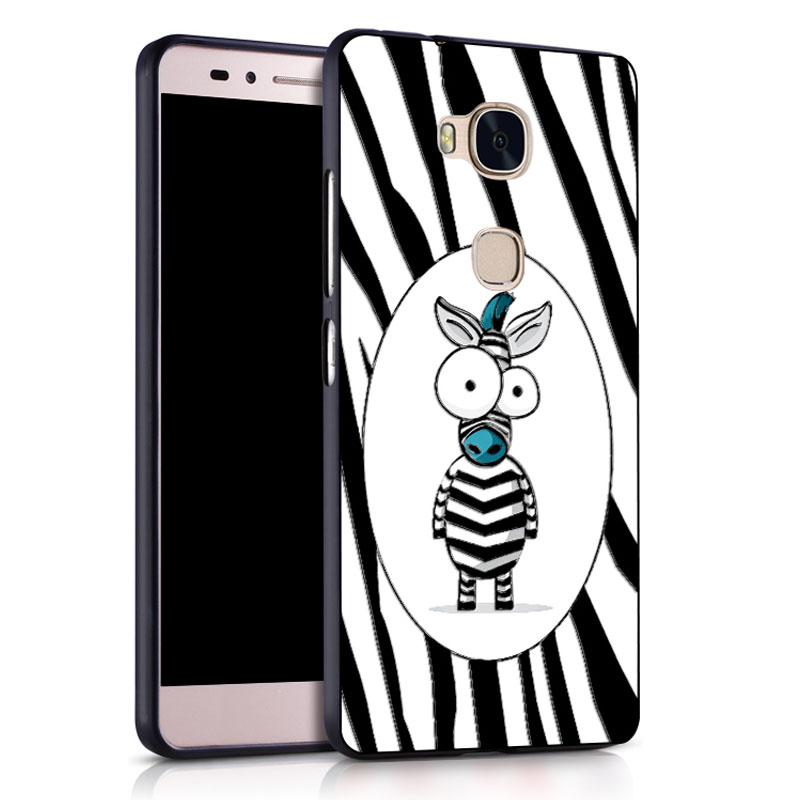 Case Huawei GR5 / Pre-order * 3D เคสพิมพ์ลายนูน Soft TPU *