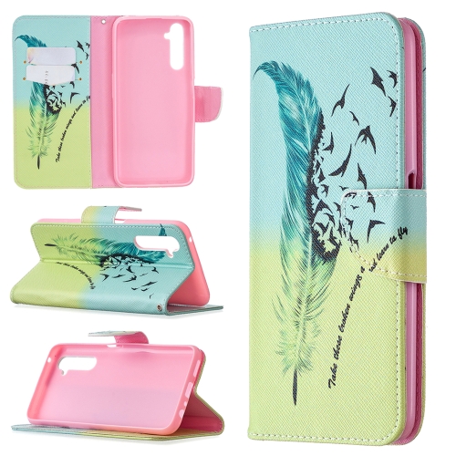 Case Realme 6 Pro / Pre-Order * เคสลายวาดสีพร้อมตัวยึดและช่องเสียบการ์ด & กระเป๋าสตางค์ *