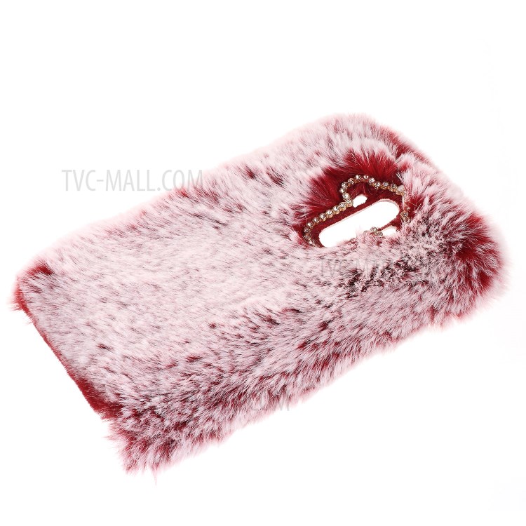 Case Huawei Mate 9 / Pre-order * เคสขนนุ่มน่าสัมผัสเคลือบ Rhinestone TPU *