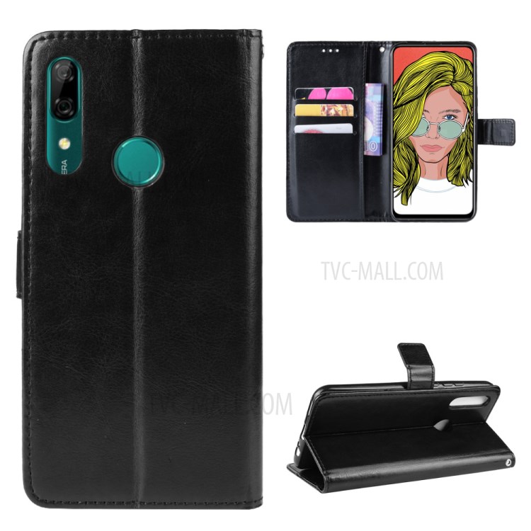 Case Huawei Y9 Prime 2019 / Pre-Order * เคสหนังม้า ช่อง Wallet ด้านในสำหรับการ์ดและที่เก็บเงินสด *