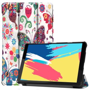 Case Lenovo Tab M8 (2nd Gen) / Pre-Order * รูปแบบการพิมพ์ลายหนังฝาครอบเคสแท็บเล็ตขาตั้ง3- พับ *