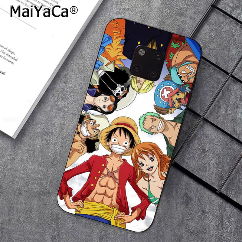 Case Huawei Mate 10 Pro / Pre-order * One piece เคส TPU นิ่มพื้นดำพิมพ์ลาย *