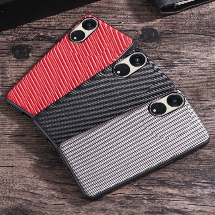 Case OPPO Reno8 T 5G # Pre - Order * เคสปกหลังเคสโทรศัพท์ TPU นุ่มเคลือบไนล่อน *