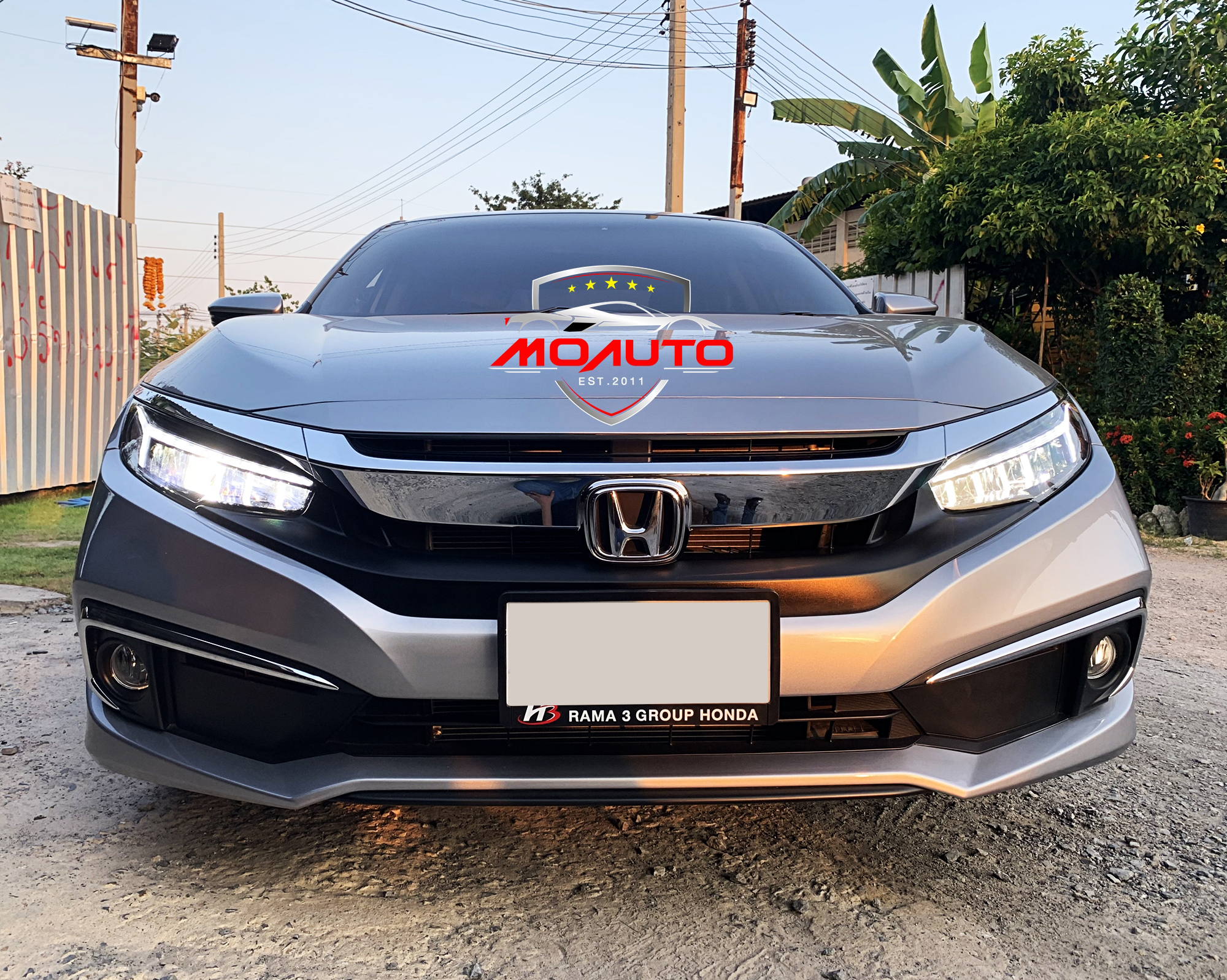 โคมไฟหน้า LED ทรง Audi Style CIVIC FC / FK 2016-2021