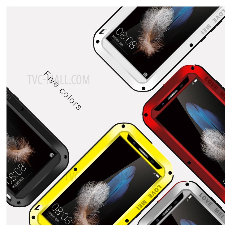 Case Huawei GR3 / Pre-order * LOVE MEI วัสดุ: โลหะ+ซิลิโคนหุ้มเกราะ+กระจก *