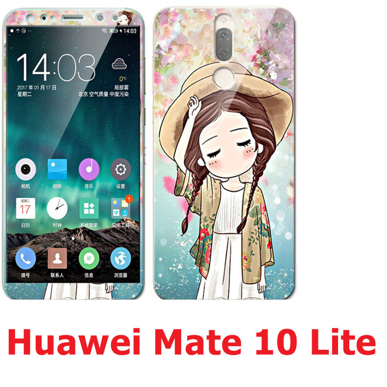 Case Huawei nova 2i / Pre-order * เคส TPU ลายการ์ตูนน่ารักๆ + กระจกนิรภัย *