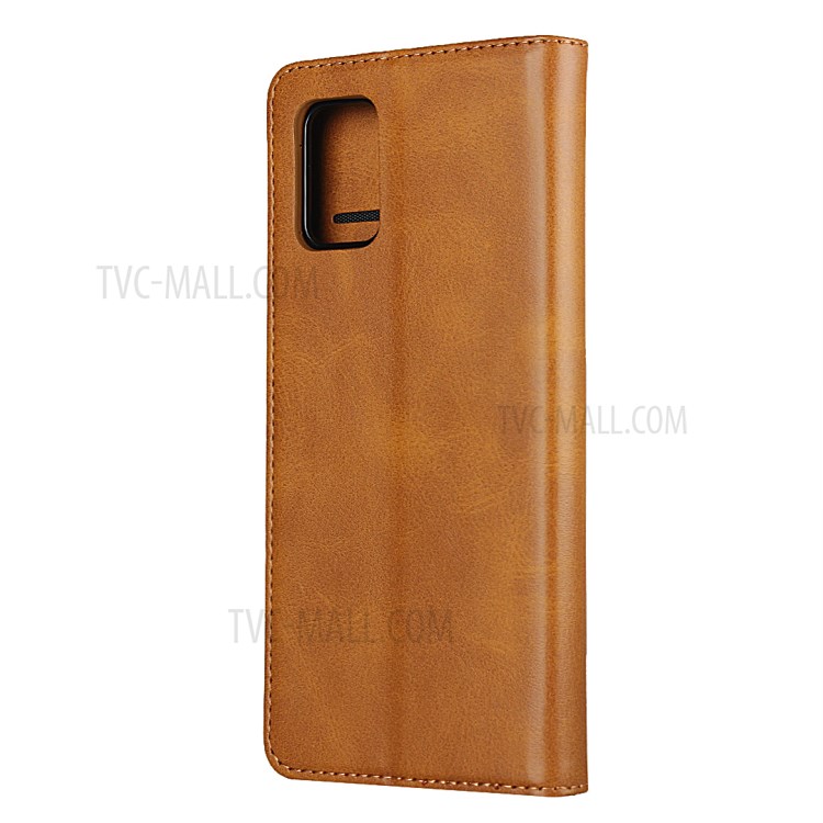 Case Samsung Galaxy A71 / Pre-order * เคสแม่เหล็กพร้อมขาตั้งเครื่องหนังกระเป๋าสตางค์ สไตล์กระเป๋า: 3 ช่องเสียบการ์ด + กระเป๋าเงินสด 1 ช่อง *