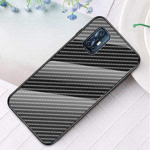 Case Vivo V17 / Pre-order * เคสคาร์บอนไฟเบอร์ + พื้นผิวกระจก + PC + TPU *