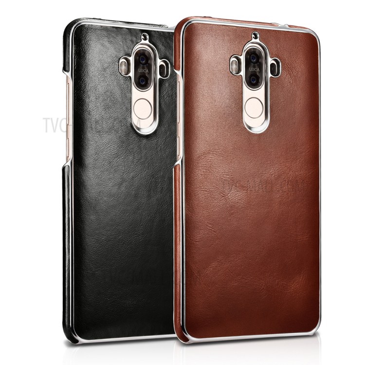 Case Huawei Mate 9 / Pre-order * XOOMZ ขอบชุบโลหะ เคลือบด้วยหนังวัวแท้ที่มีคุณภาพสูงสุด *