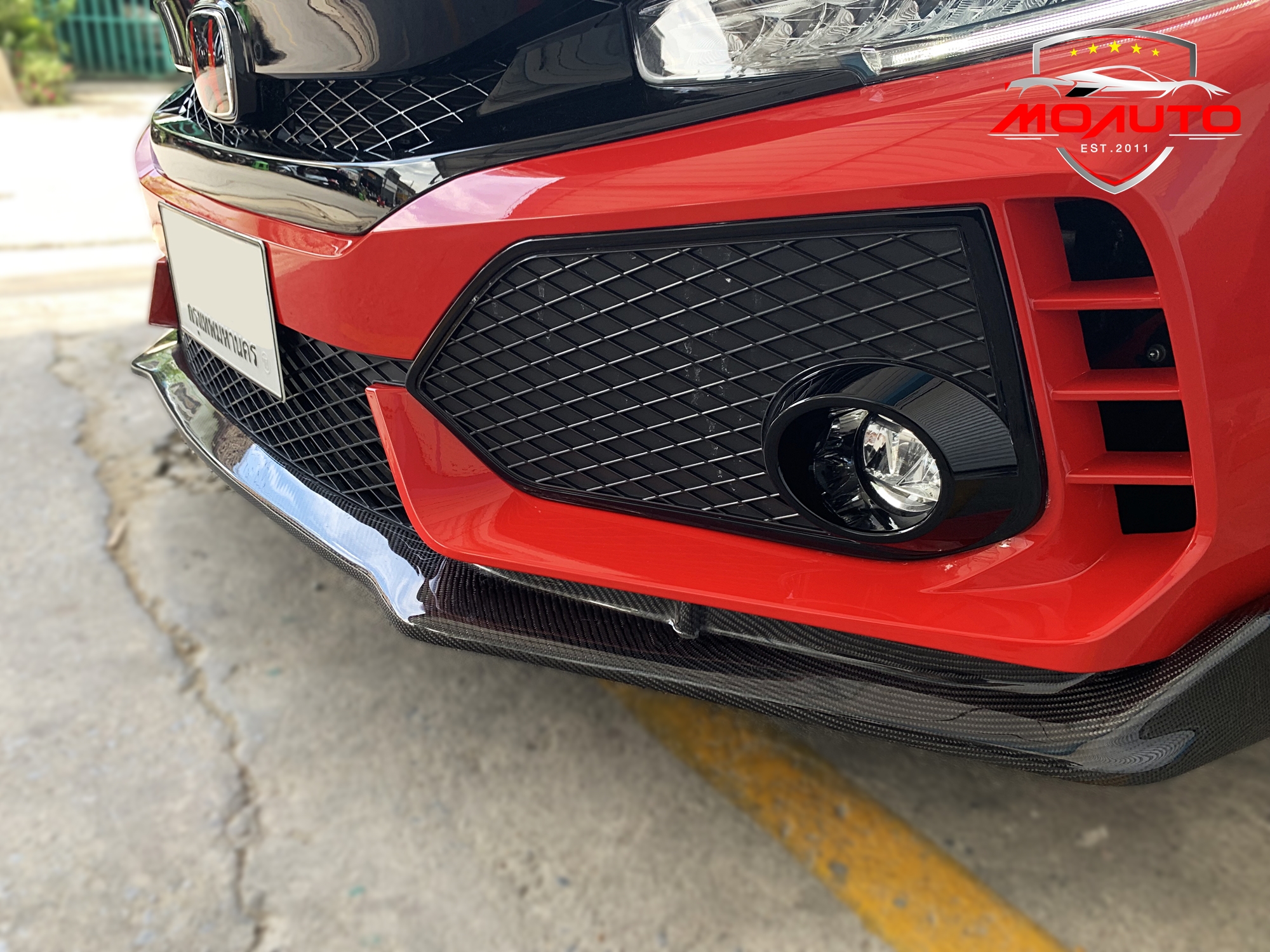 ชุดแต่ง TYPE-R สำหรับ CIVIC FC 2016-2021 (แบบเปลี่ยนกันชน)