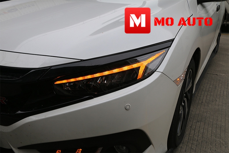 โคมไฟหน้า LED CIVIC FK ทรง Audi Style