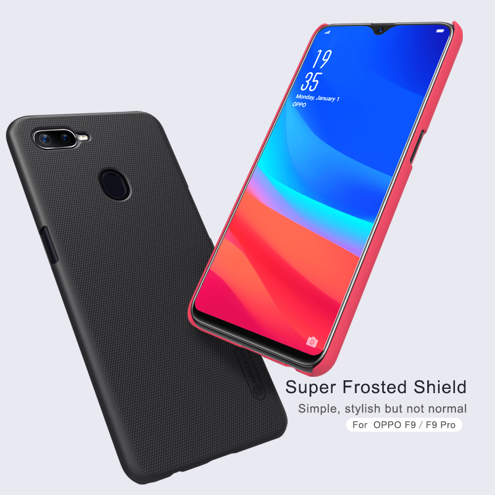 Case OPPO F9 / Pre-Order * NILLKIN Super Frosted Shield วัสดุพีซีพรีเมี่ยม เคลือบ UV *