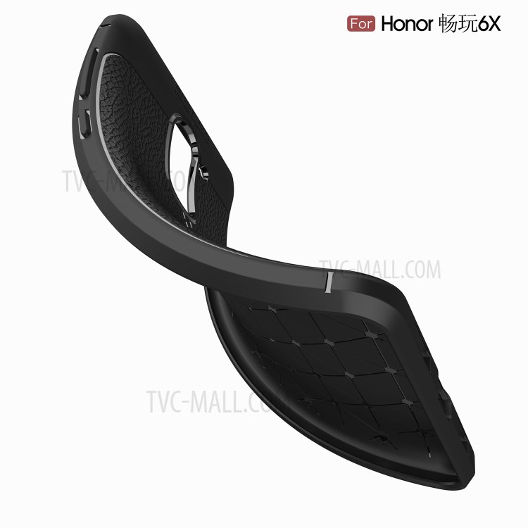 Case Huawei GR5 2017/ Pre-orde * เคส TPU เนื้อลายลิ้นจี่ Litchi Grain Soft TPU Back Casing *