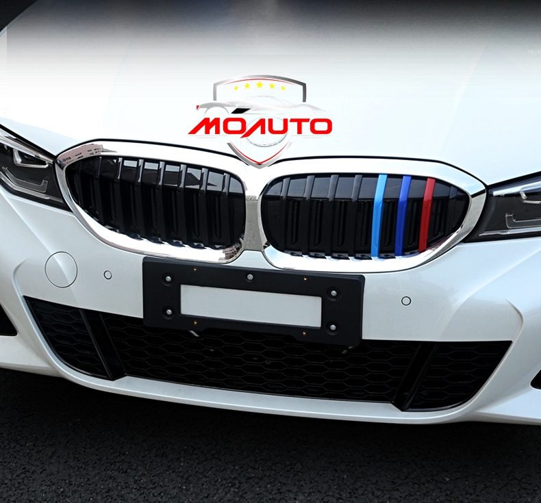 แถบสี ///M Performance ติดกระจังหน้า Series 3 G20 แถบสี ติดกระจังหน้า