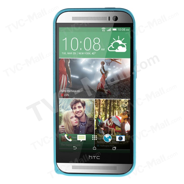 Case HTC ONE M8 / Pre-order * อลูมิเนียมอัลลอยด์กันชนเปลือย, การกระจายความร้อนที่ดี *