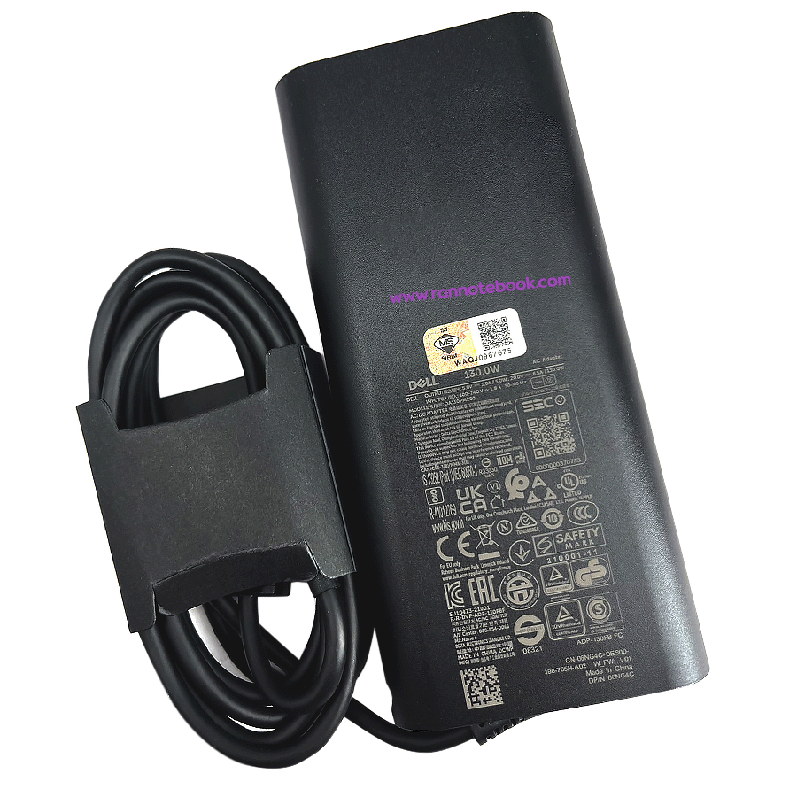 Adapter Dell 130W Type-C DA130PM200 HA130PM170 ของแท้ ศูนย์ Dell ราคาพิเศษ
