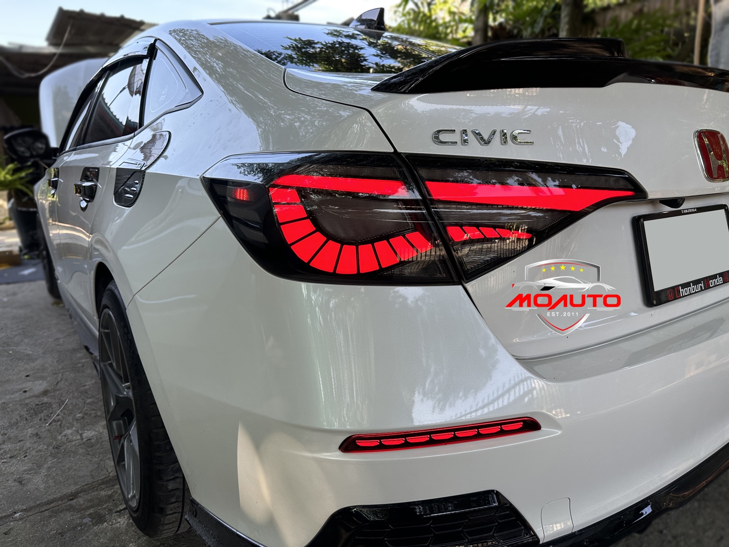 ไฟท้าย FULL LED CIVIC FE ทรง M2