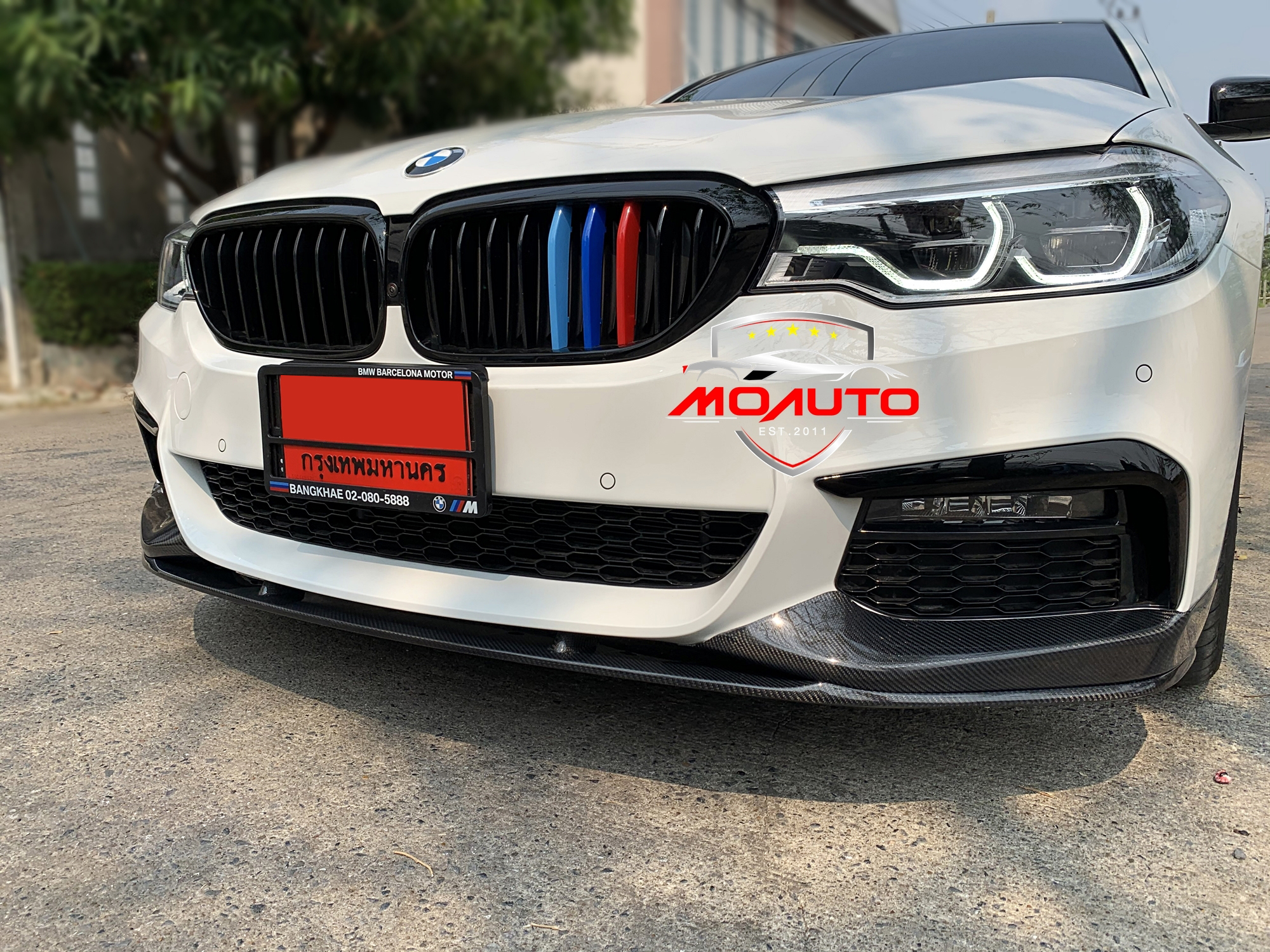 ลิ้นหน้า BMW Series 5 G30 Carbon ทรง MP