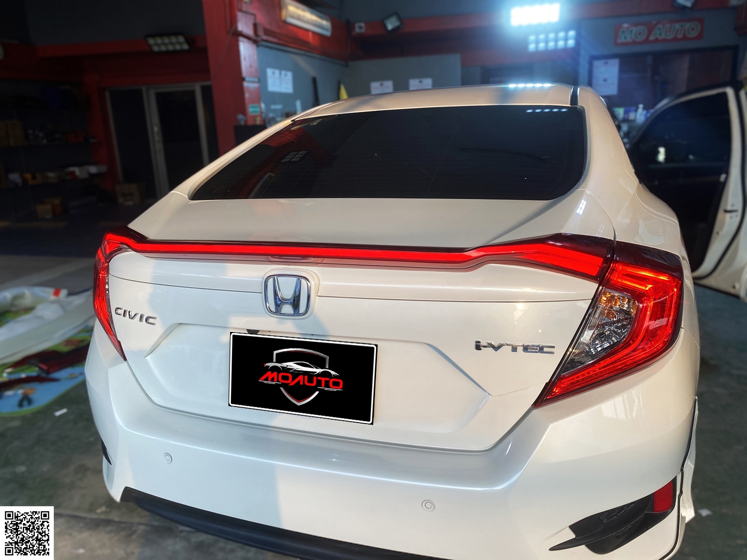 ไฟฝากระโปรงท้ายทรง M-SPORT CIVIC FC / FC MC 2016-2021