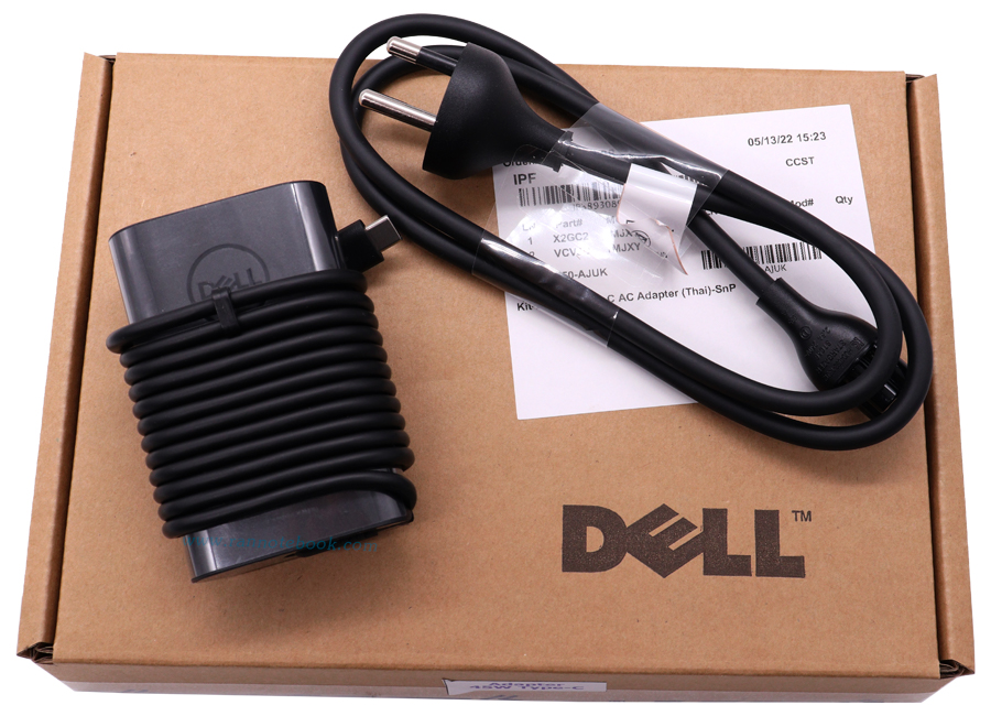 สายชาร์จโน๊ตบุ๊ค Dell แท้ 45W Type-C รับประกันศูนย์ Dell 1 ปี ลดราคาพิเศษ Dell Adapter 45W Type-C