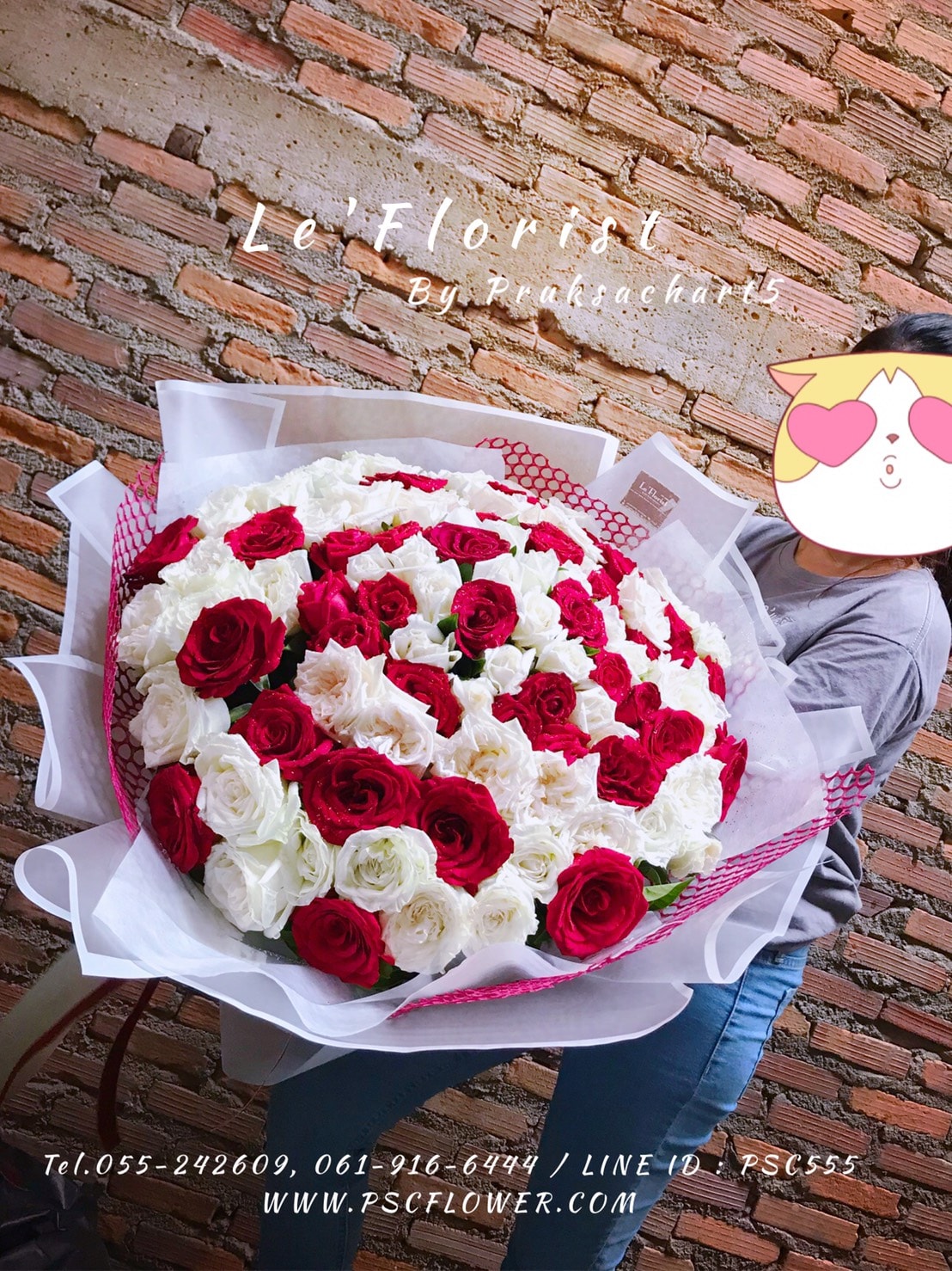 B20019-04 Premium 99 rose Fresh flower bouquet