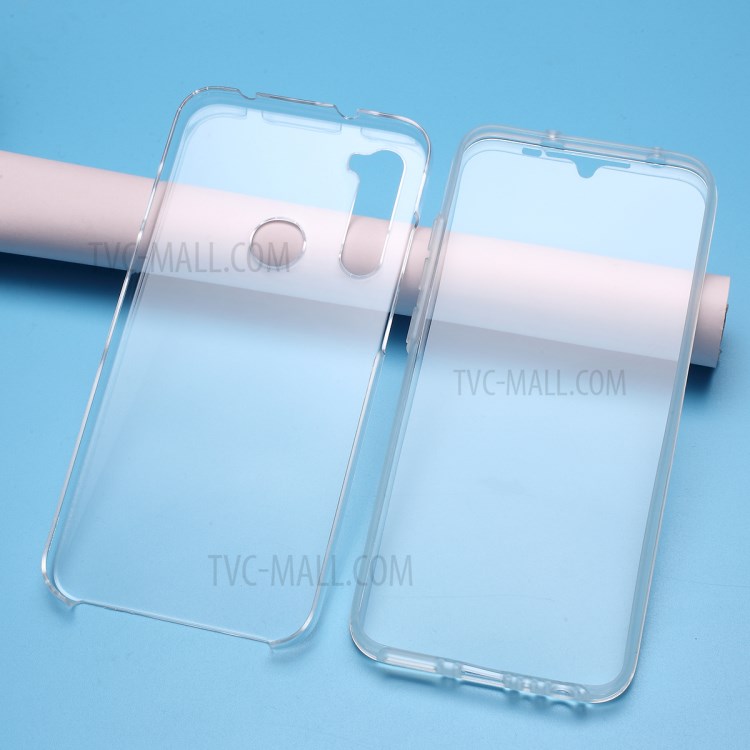 Case Xiaomi Redmi Note 8 / Pre-order * Full Coverage Clear Phone Cover Hybrid ทำจากอะคริลิกด้านหลัง + หน้าปก PET + กรอบ TPU *