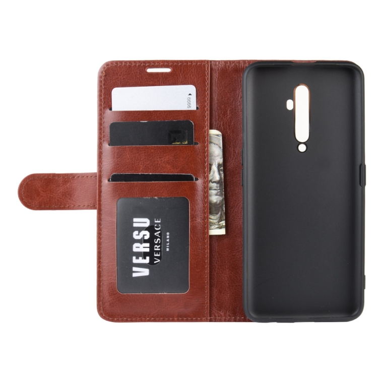 Case OPPO Reno 2F / Pre-Order * เคสหนังพลิกแนวนอนแบบพับได้เนื้อเดียวพร้อมช่องใส่ของ & ช่องใส่การ์ด & กระเป๋าเงิน *