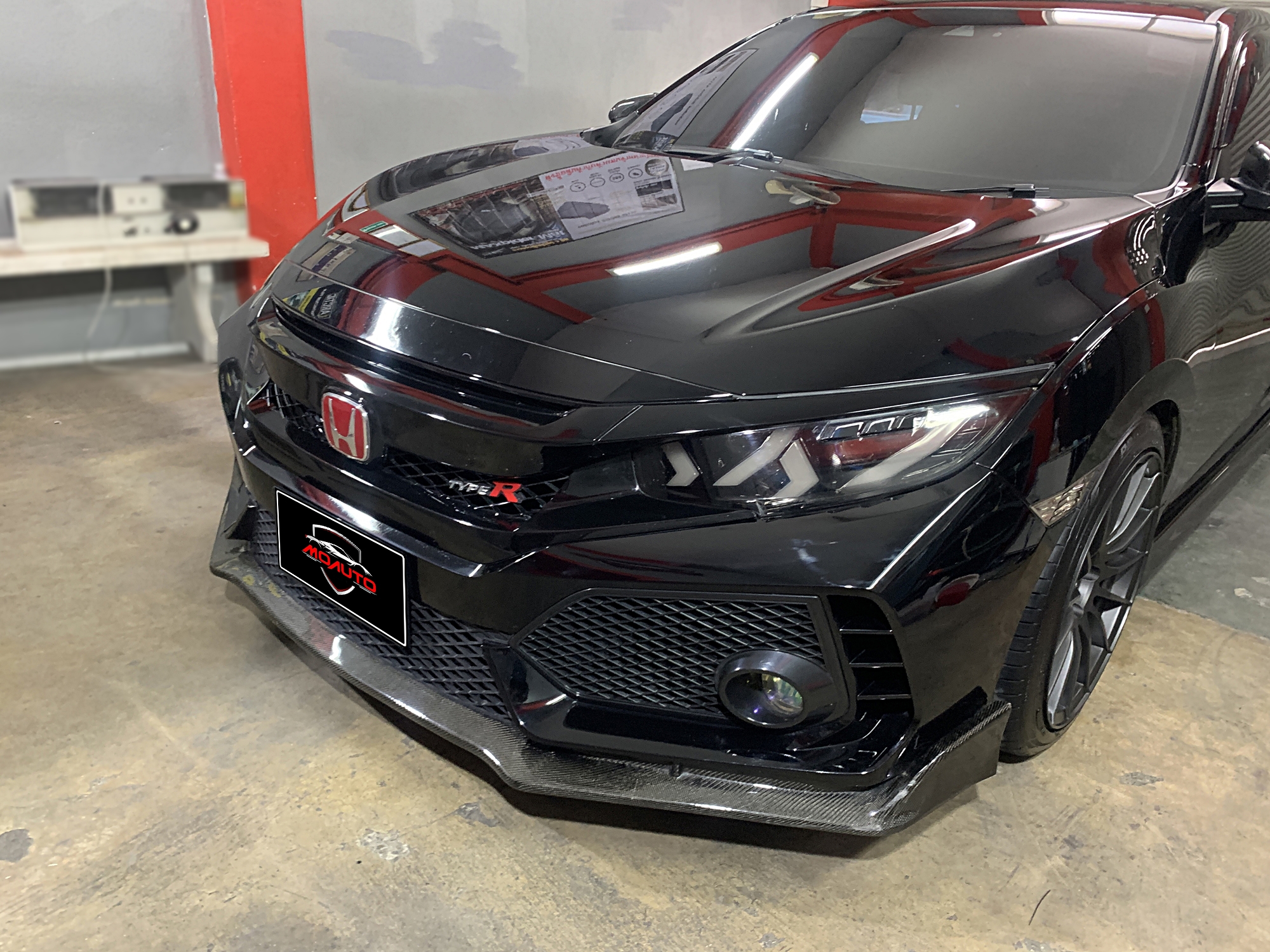 ชุดแต่ง TYPE-R สำหรับ CIVIC FC 2016-2021 (แบบเปลี่ยนกันชน)