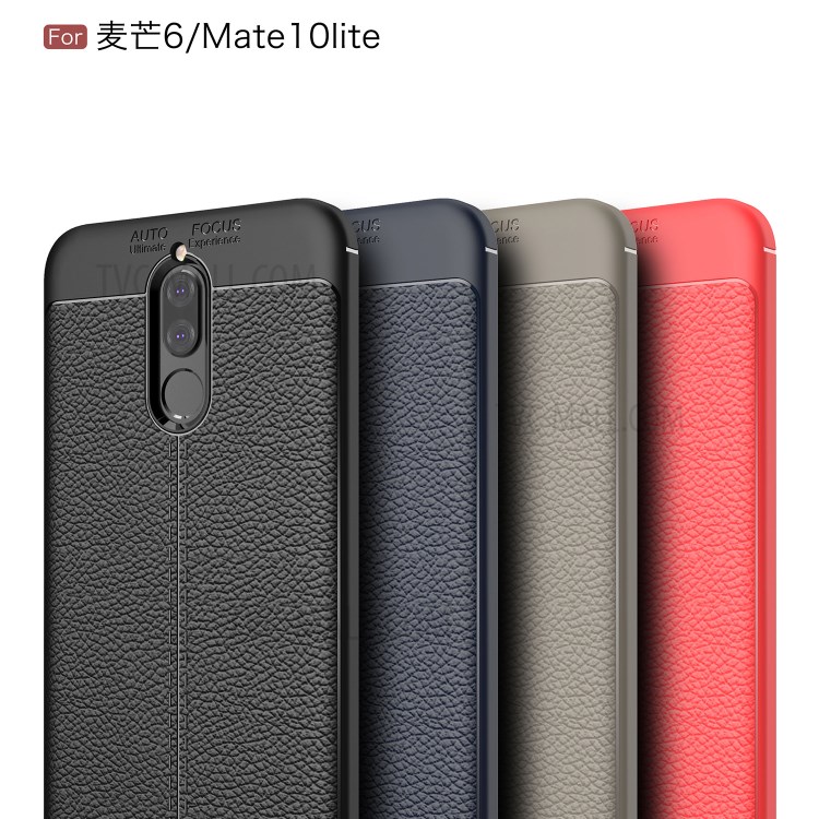 Case Huawei nova 2i / Pre-order * ผิวลิ้นจี่นุ่ม TPU มีปุ่มสัมผัสที่นุ่มมือ*
