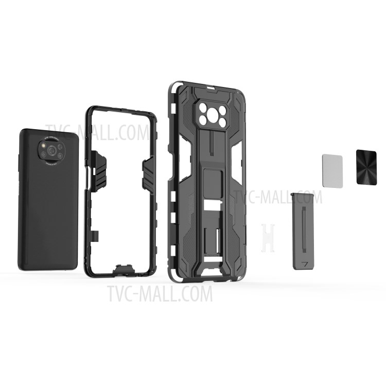 Case Xiaomi Poco X3 Pro / X3 / X3 NFC # Pre-Order * เคส Anti-Drop PC + TPU Hybrid Phone Case ฝาครอบป้องกันพร้อมขาตั้ง *
