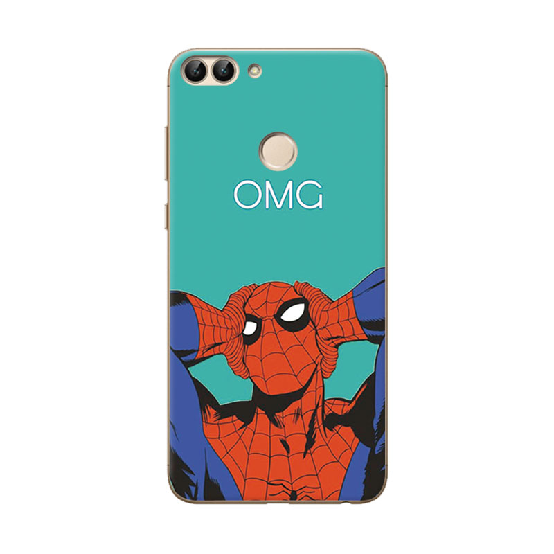 Case Huawei Y9 2018 / Pre-order * เคสการ์ตูนSuper Hero TPU นุ่ม พิมพ์ลาย สีสันสดใส *
