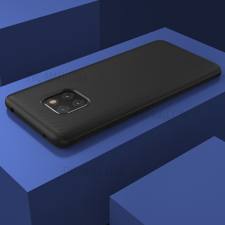 Case Huawei Mate 20 Pro / Pre-order * เคส TPU พื้นผิวทแยง, กันลื่น, ป้องกันลายนิ้วมือและป้องกันรอยขีดข่วน *