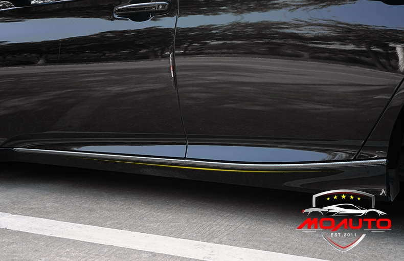 ขอบข้างประตู ดำเงา คาร์บอน ACCORD G10