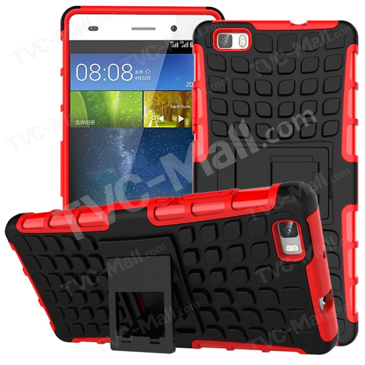 Case Huawei P8 Lite / Pre-order * Snap-on ลื่น PC + TPU *