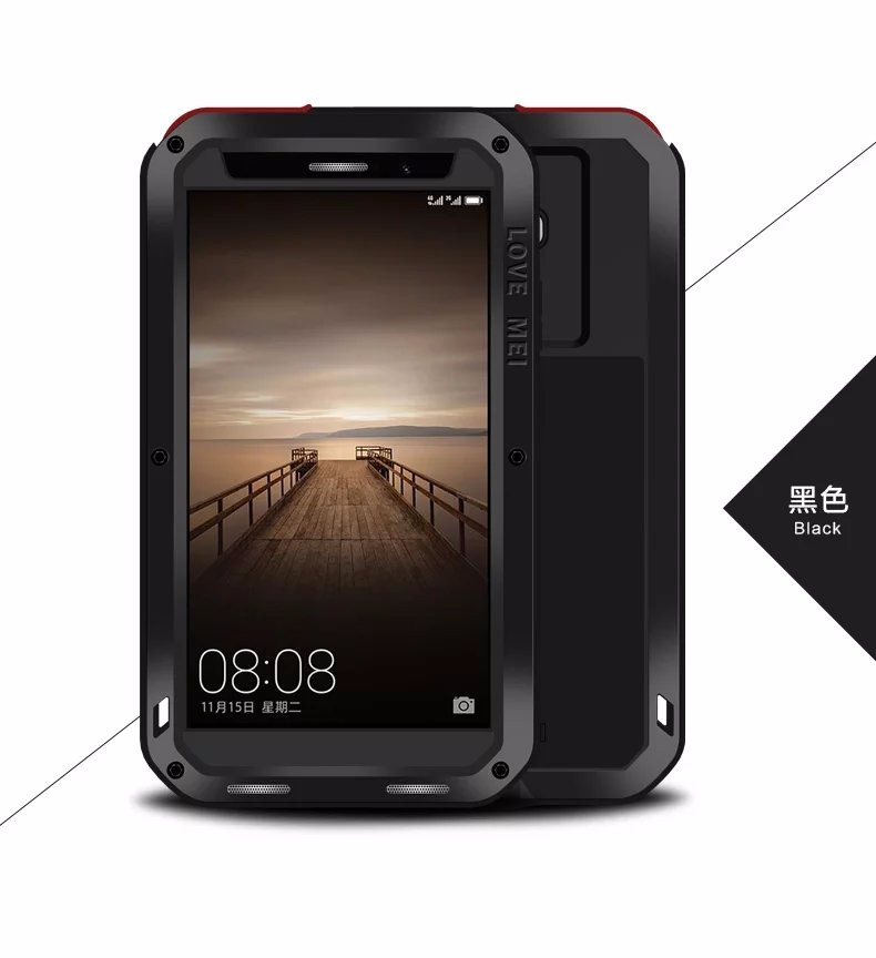 Case Huawei Mate 9 # Pre-order * LOVE MEI วัสดุ: โลหะ + ซิลิโคน + กระจก *