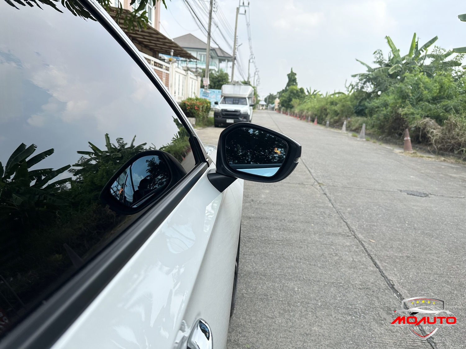 ชุดกระจกช่วยเตือนมุมอับสายตา V1 ( BSD ) CIVIC FE / FE e:HEV