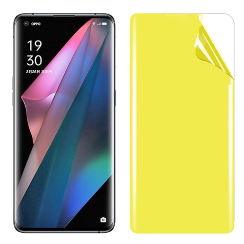 ฟิล์มกันรอย OPPO Find X3 / X3 Pro # Pre-Order * Soft TPU คุ้มครองเต็มรูปแบบหน้าจอป้องกันหน้าจอ *