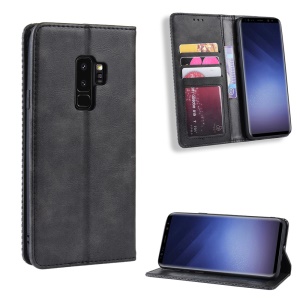 Case Samsung Galaxy S9 Plus / Pre-Order * เคสสไตล์วินเทจซองหนังกระเป๋าสตางค์ *