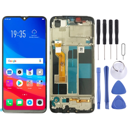 หน้าจอ LCD+ กรอบ OPPO F9/ Pre-Order * ชุดประกอบ Digitizer พร้อมกรอบ (สีดำ) *